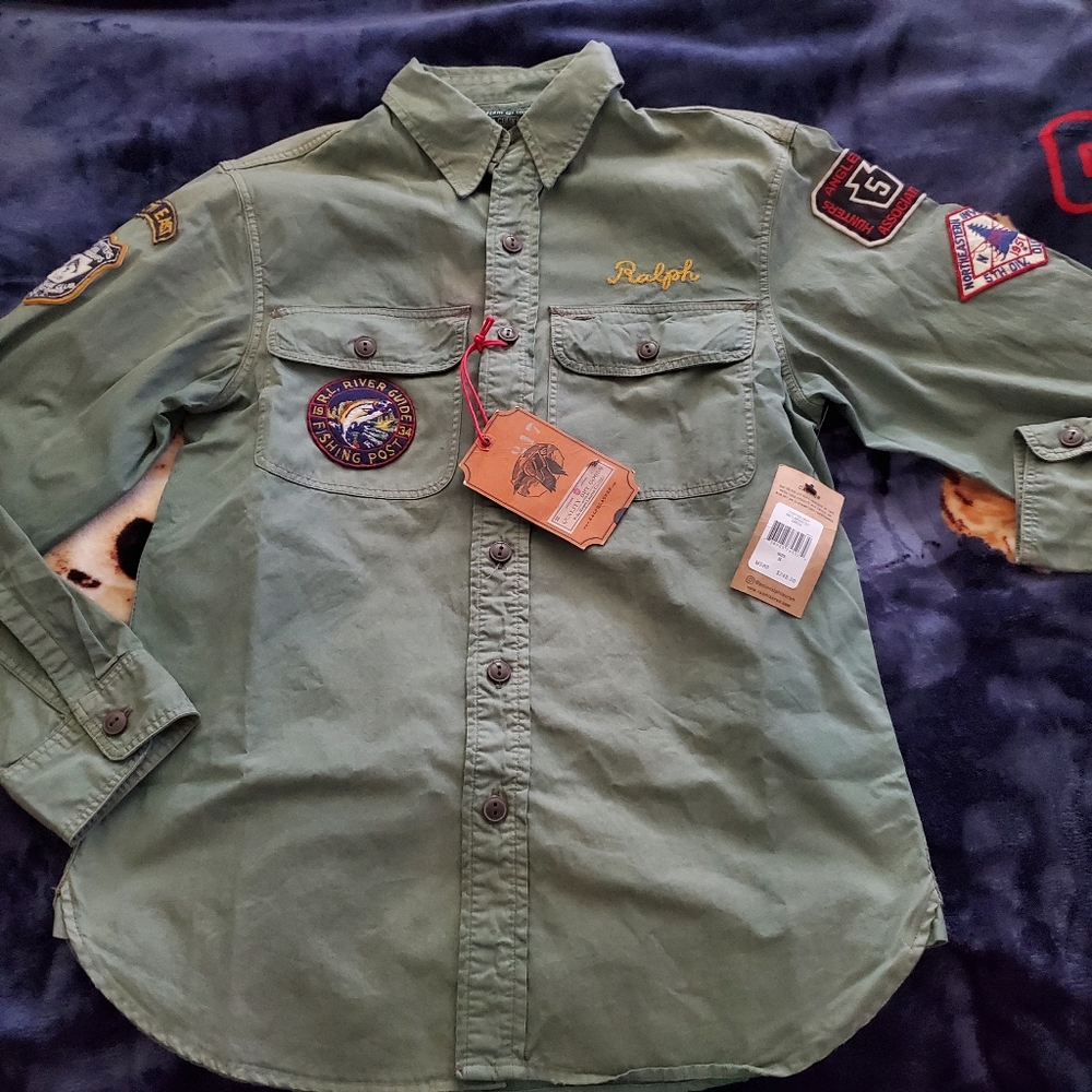 Polo Ralph Lauren (Rare) Shirt Sz Small
